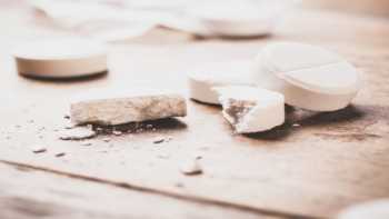Are Broken Tablets Safe? -- broken tablets on table