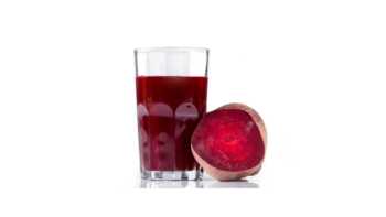 Beetroot juice and exercise performance - glass of beetroot juice