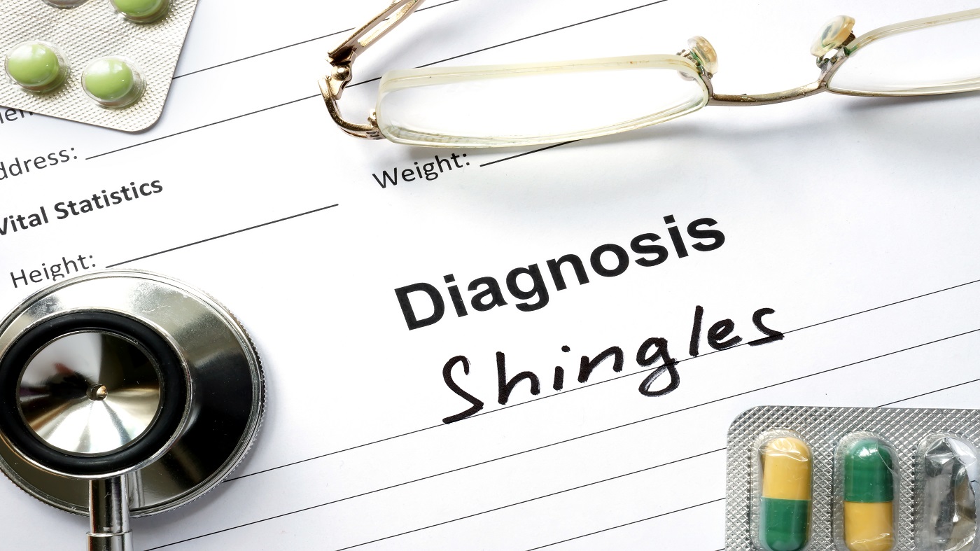 Vitamin C for Shingles (Herpes Zoster) ? -- Doctor's Notes With Shingles Diagnosis Written On It