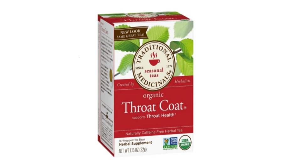 Throat Coat Tea and Potassium Loss -- box of Throat Coat tea