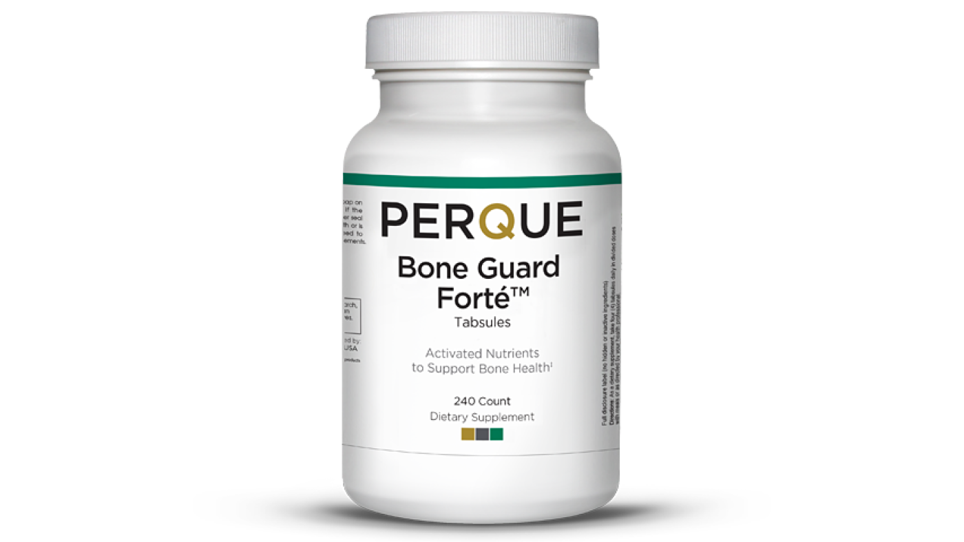 Bottle of Perque Bone Guard Forte