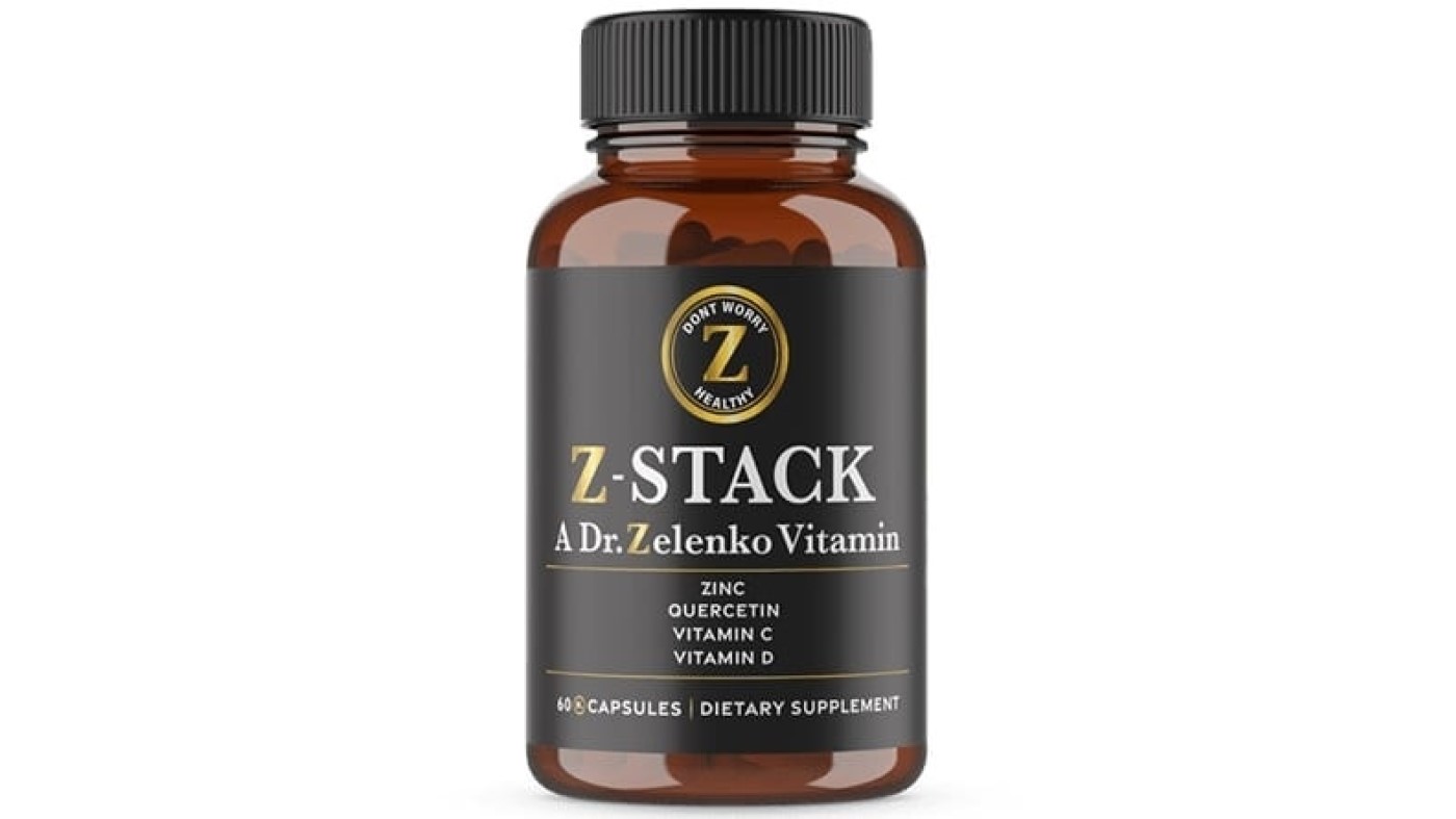 A bottle of Z-Stack capsules