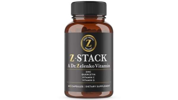 A bottle of Z-Stack capsules