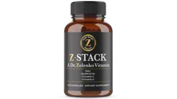 A bottle of Z-Stack capsules