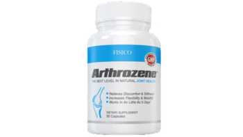 Container of Arthrozene supplements