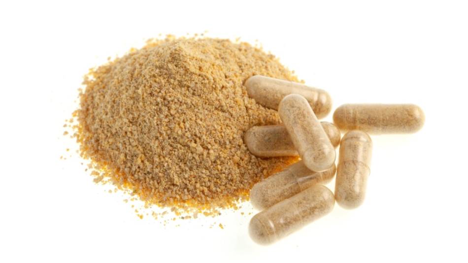 Fenugreek seed powder and capsules containing fenugreek