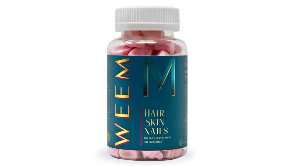 Bottle of WEEM Hair.Skin.Nails