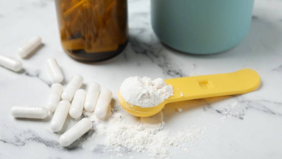 Pyruvate powder and capsules
