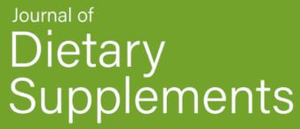 Journal of Dietary Supplements 5