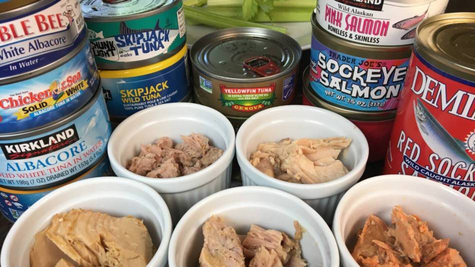 Mercury in canned tuna