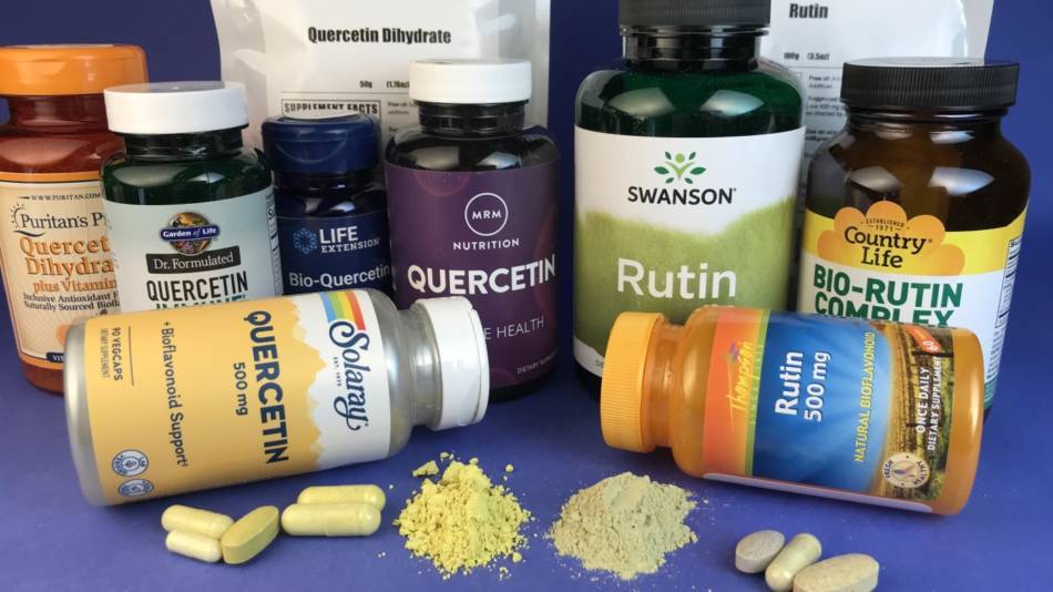 Quality's a Concern With Quercetin and Rutin Supplements -- Only 17% of Claimed Amount In One