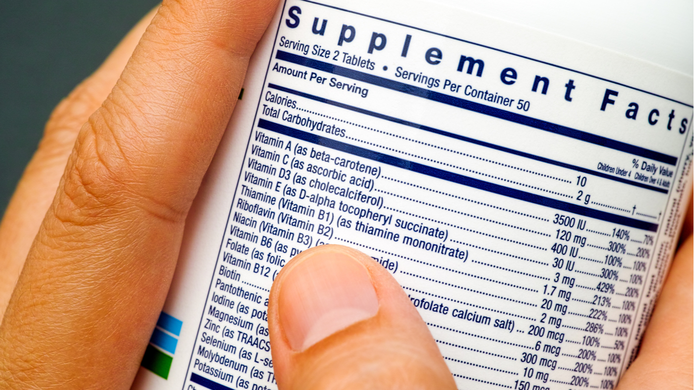 Don't Be Surprised by New Labels on Many Vitamins