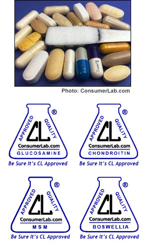 Glucosamine, Chondroitin, MSM and Boswellia Supplements for Joint Health Reviewed by ConsumerLab.com Glucosamine, Chondroitin, MSM and Boswellia Supplements for Joint Health Reviewed by ConsumerLab.com