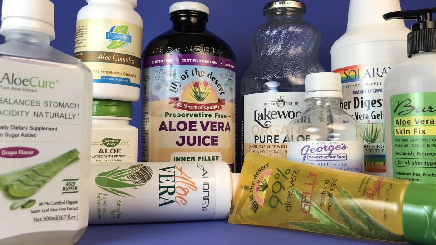 Slovenië Ongrijpbaar sturen Aloe Juices, Gels, and Supplements Reviews & Top Picks - ConsumerLab.com