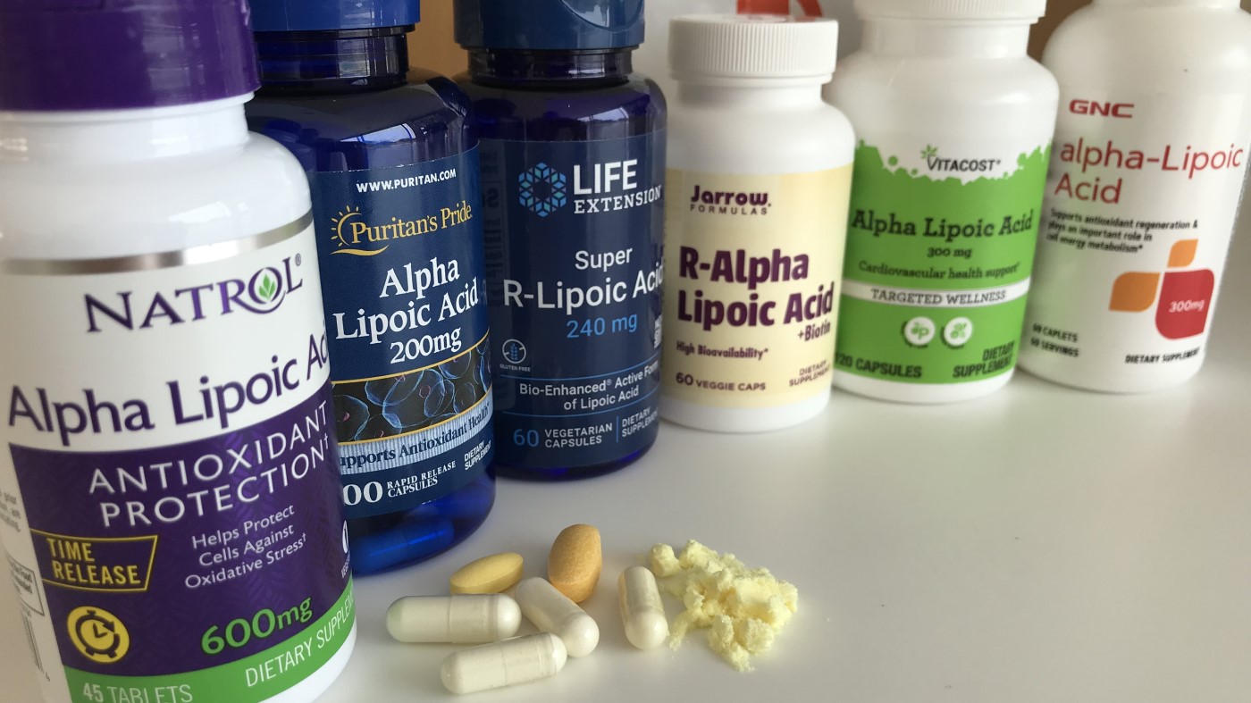  Alpha Lipoic Acid 600mg, 240 Capsules, with Biotin Optimizer, Non-GMO and Gluten Free Supplement