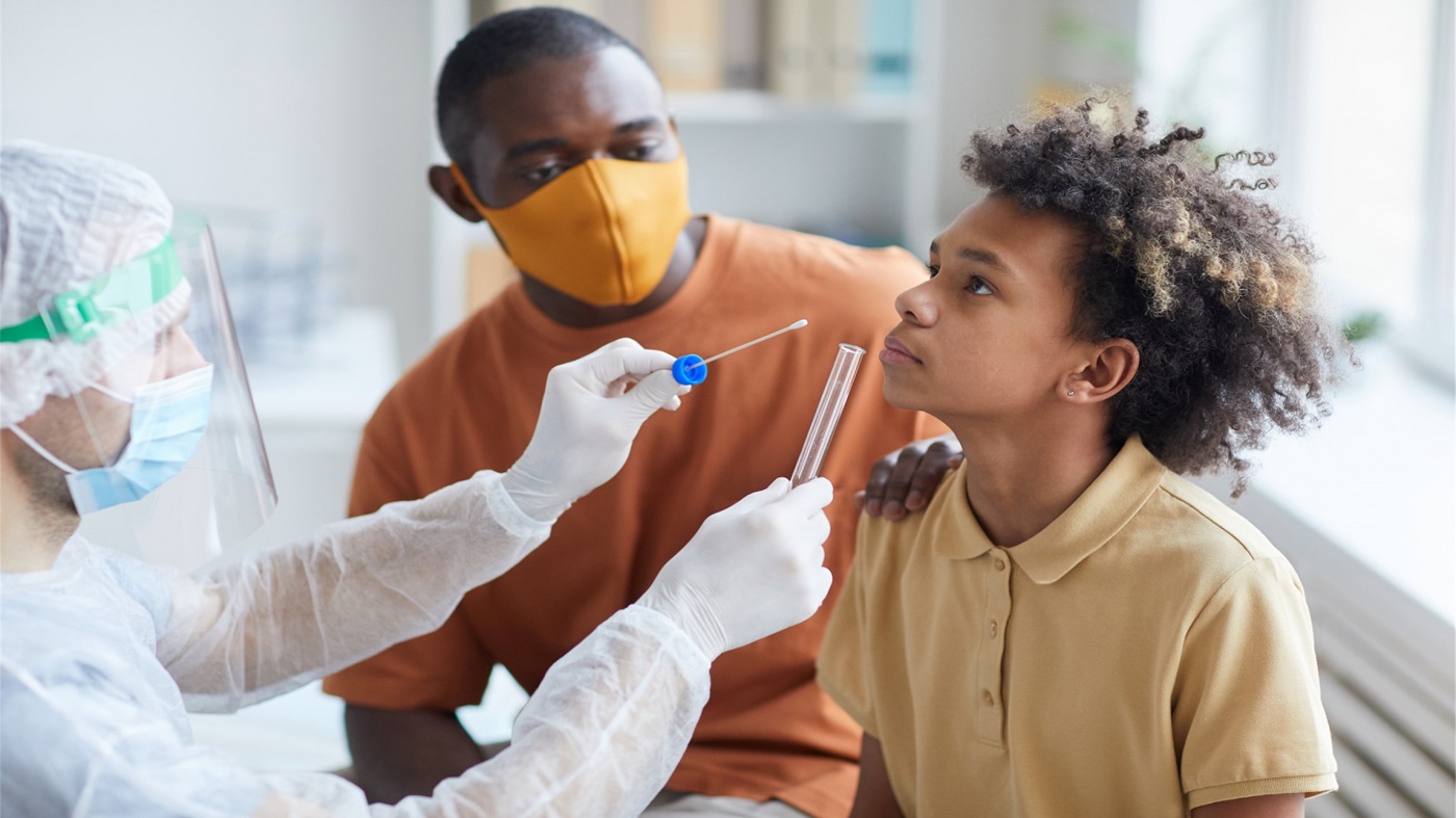 Best COVID Tests, Accuracy, Where to Find & More -- Boy Getting COVID Test